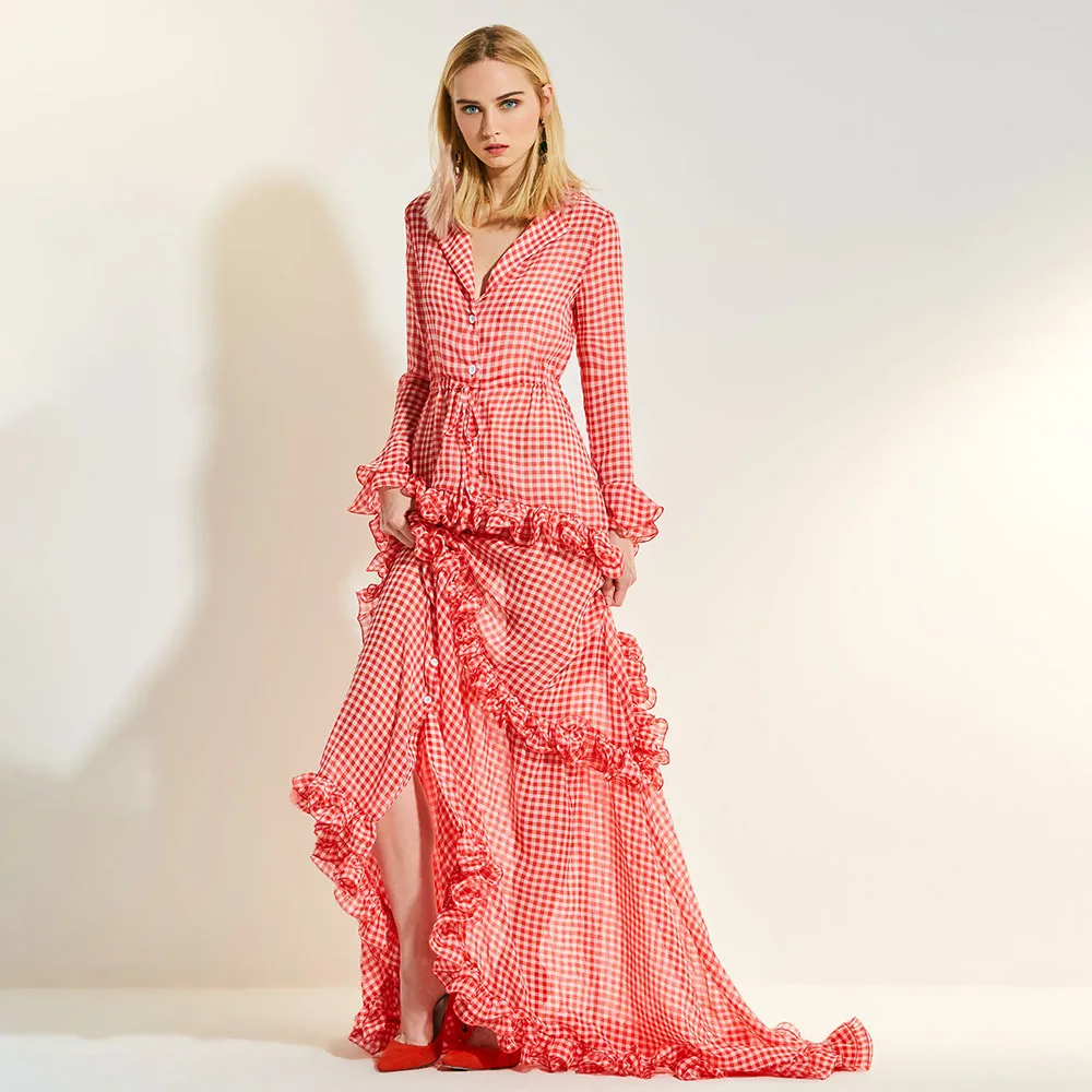 Сезон: весна–лето Розовый и красный цвет плед Многоуровневая удлиненные