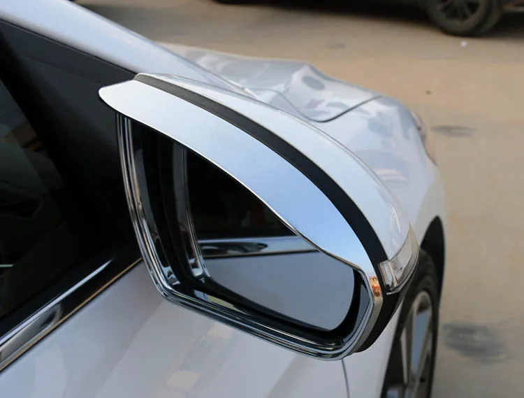 Автомобильное зеркало заднего вида декоративная хромированная отделка внешняя