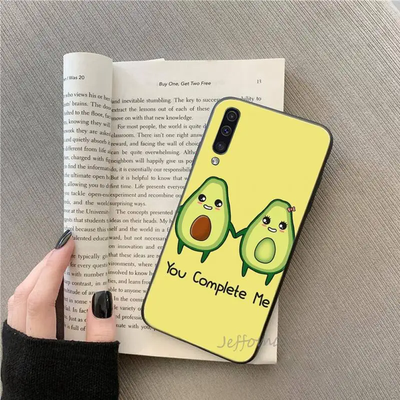 

Avocado cute cartoon Phone Case For Samsung galaxy S 7 8 9 10 20 edge A 6 10 20 30 50 51 70 note 10 plus