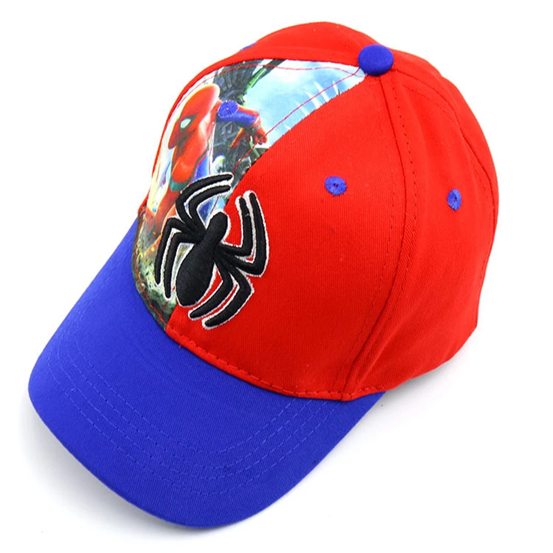 Детская бейсболка с рисунком Капитана Америка Бэтмена|Мужские бейсболки| |