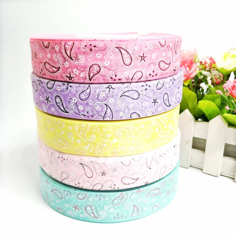 Лента из органзы с принтом 5/20 метров 25 мм|ribbon diy|organza ribbonprinted organza ribbon |