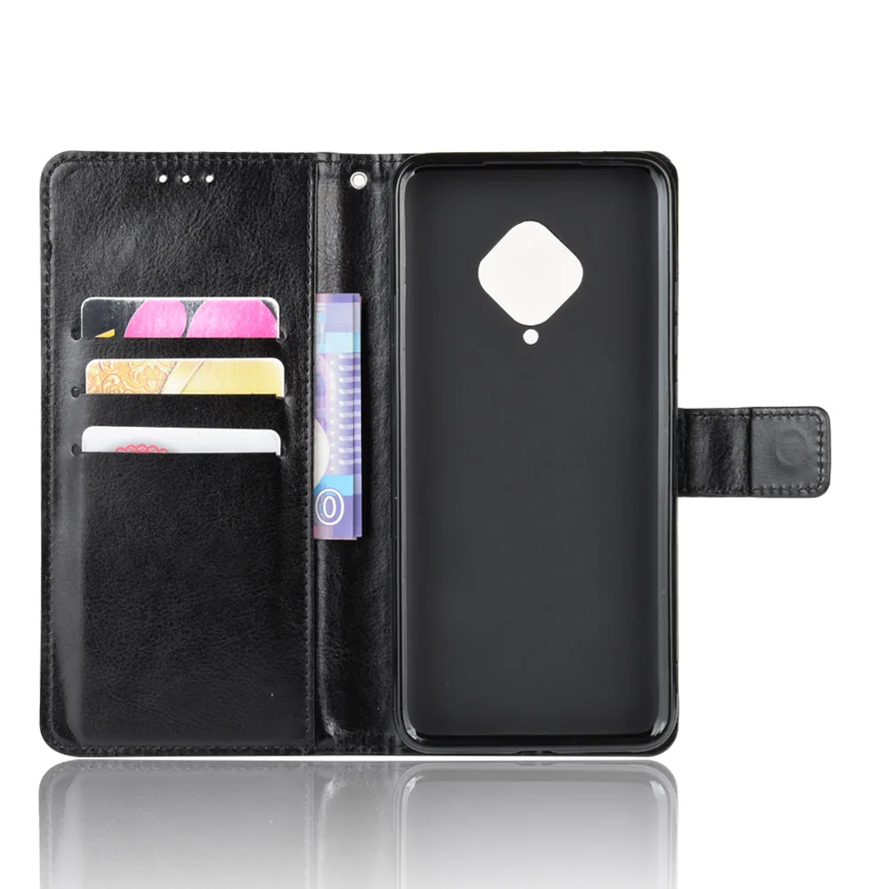 Чехол книжка Vivo S1 Pro 6 38 дюйма из ПУ кожи чехлы для S1Pro чехол 1920 PD1945F_EX