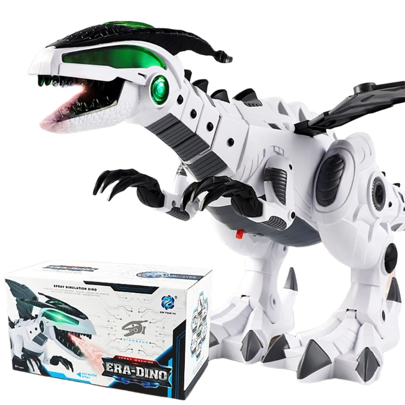 

P15C Multifunctional Electric Simulation Dinosaur Model Toy with White Spray Mechanical Pterosaurs Dinosaur Toys for Children