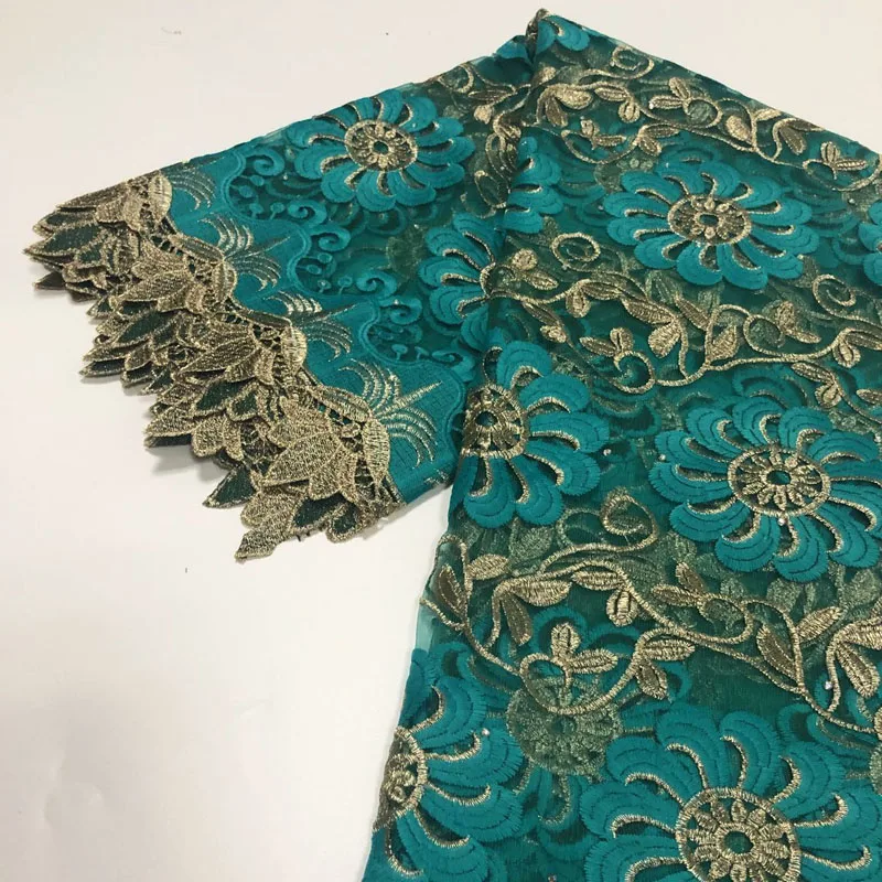 Высококачественная ткань французский тюль кружева вышивка шелковый шнур