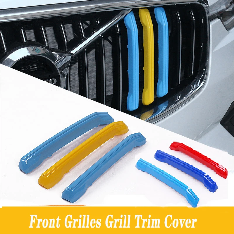 

Car Racing Grills Front Kidney Grilles For VOLVO XC40 XC60 XC90 V90 CC S90 S60 S60L S90L 2017 2018 2019 2020 AUTO Accessories