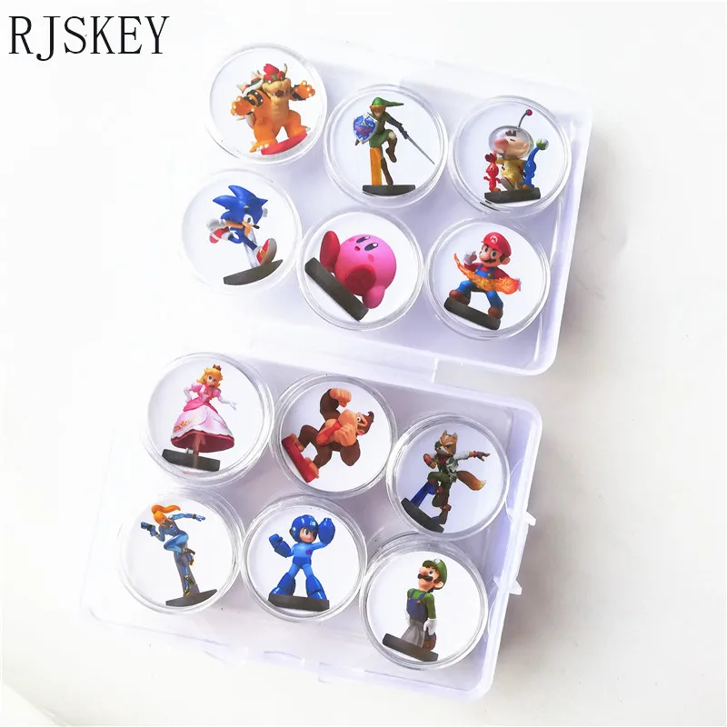 Полный набор 20 шт./компл. Mario Kart 8 NFC карта для Amiibo Коллекционная монета бирка Ntag215 печатная наклейка NFC бирка NS/Switch/WiiU Быстрая
