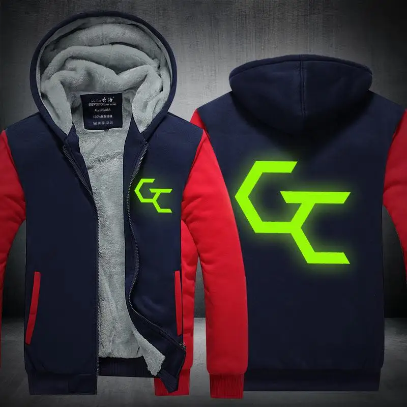 Надпись Guilty Crown GC толстовка с капюшоном утепленный кардиган флисовая YUZURIHA INORI OUMA