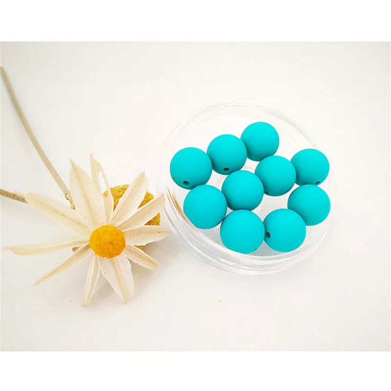 10 шт. силиконовые бусины для прорезывания зубов 15 мм|Шнурки и чехлы сосок| |