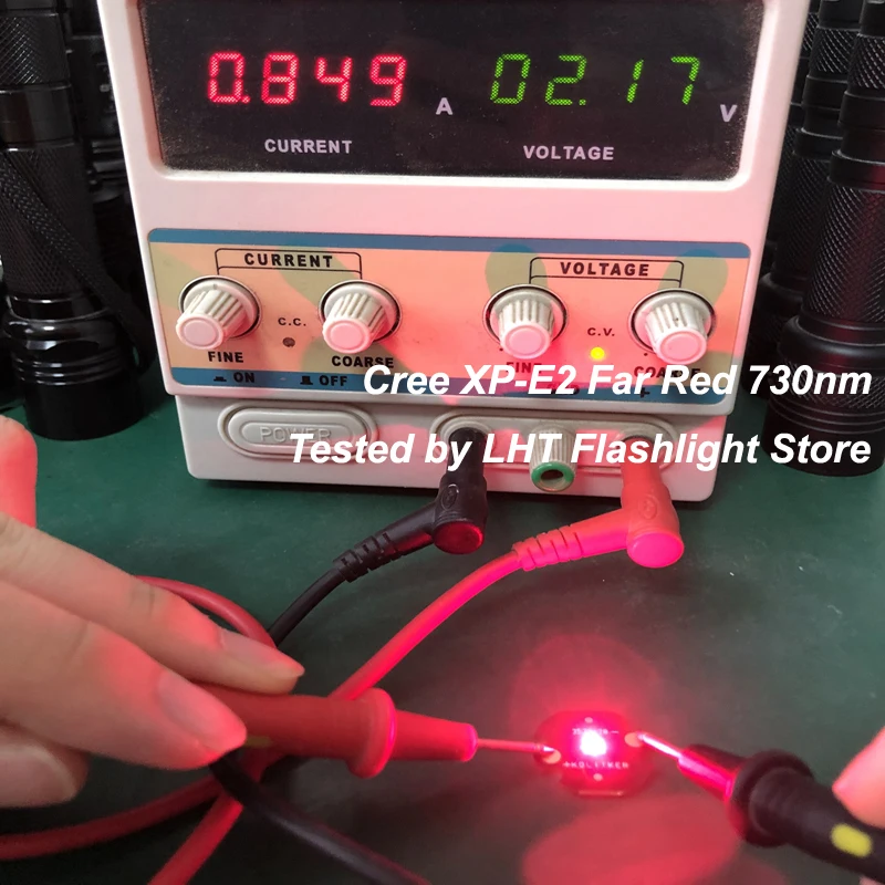 Cree XP E2 28 F2 Дальний Красный 730nm светодиодный излучатель с KDLITKER DTP Copper MCPCB (1