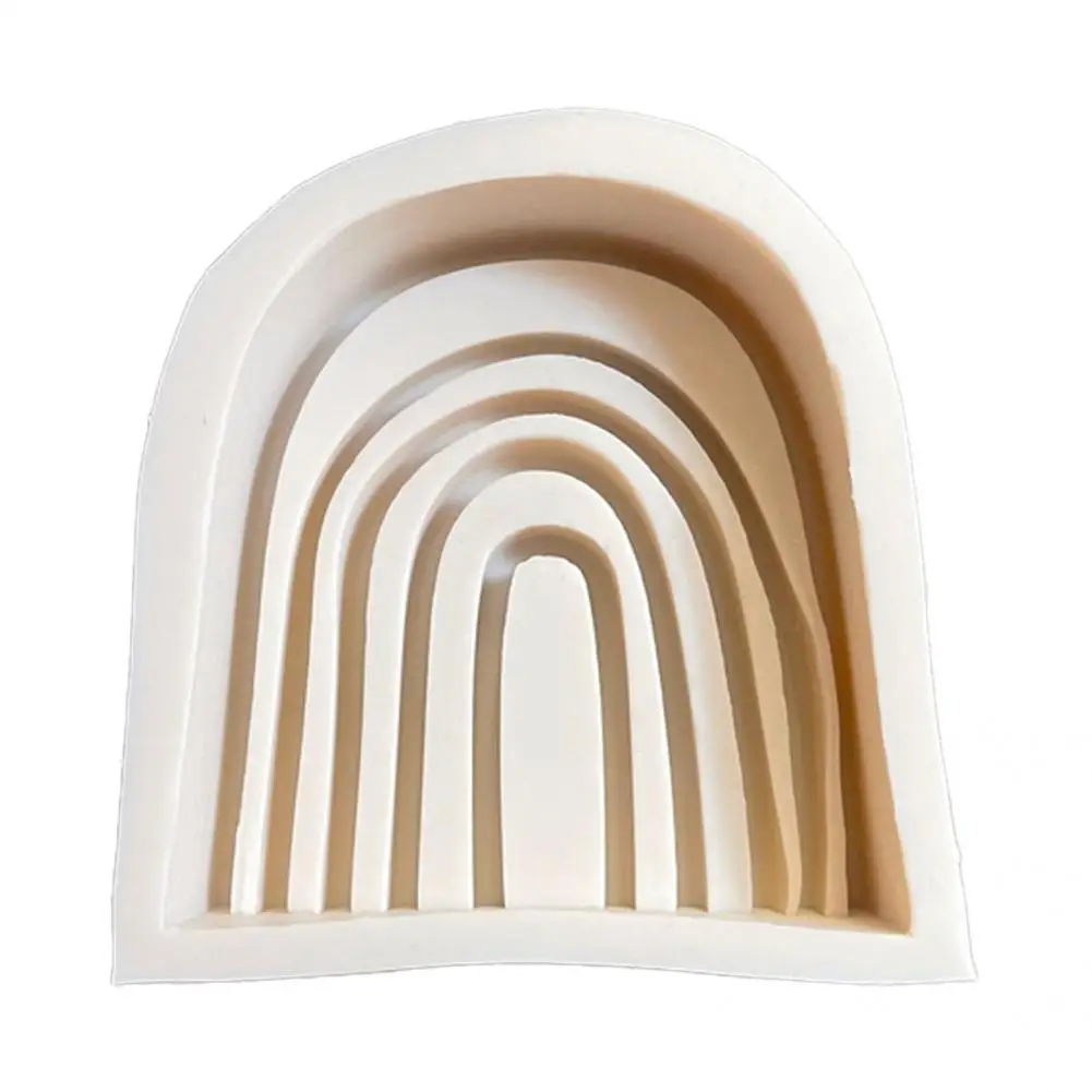 

Kitchen Silicone Mold Rainbow Bridge Fondant Cake Candle Mold Cake Mold Gift Restaurant Baking Mold