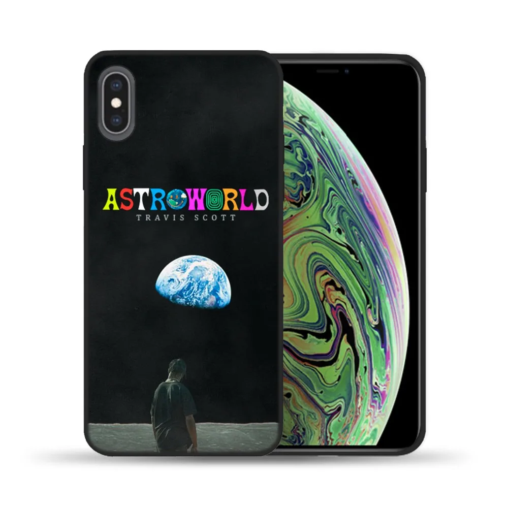 Чехлы для телефонов Travis Scott Astroworld Sicko Mode iPhone X 6 7 8 Plus 5 5S 6S SE мягкий силиконовый