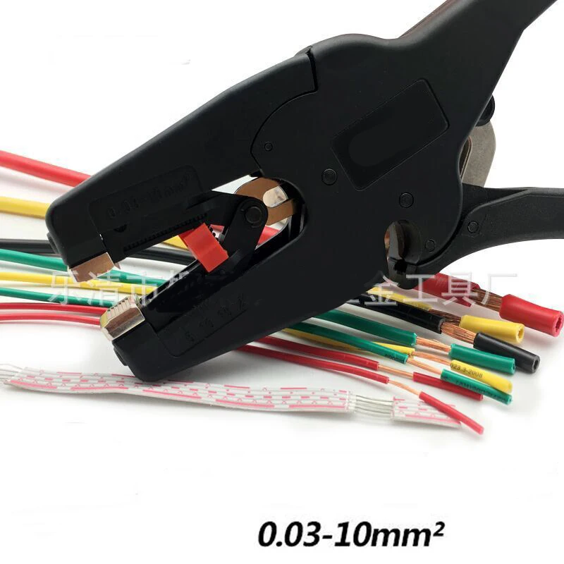 Регулируемый Электрический кабель щипцы для зачистки 0 03 10мм2 прецизионные