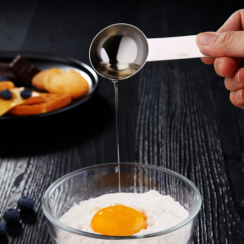 4 шт./компл. мерные ложки из нержавеющей стали мерный набор инструменты для