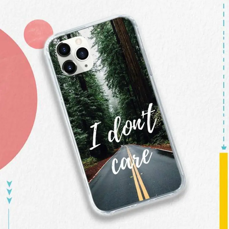 

Travel mountain road fahsion pattern high quality Phone Case coque for iPhone 11 12 pro XS MAX 8 7 6 6S Plus X 5S SE 2020 XR