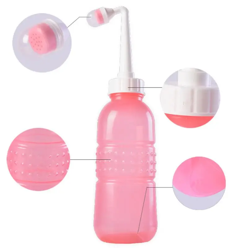 Ручной распылитель для биде персональный душ гигиеническая шайба бутылка с