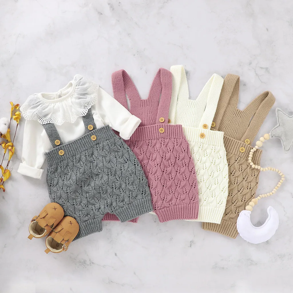 

Baby Girl Clothes For Newborns Jumpsuit Newborn Infant Baby Girl Boy Winter Warm Knit Jumpsuit Outwear Romper Sweater Romper