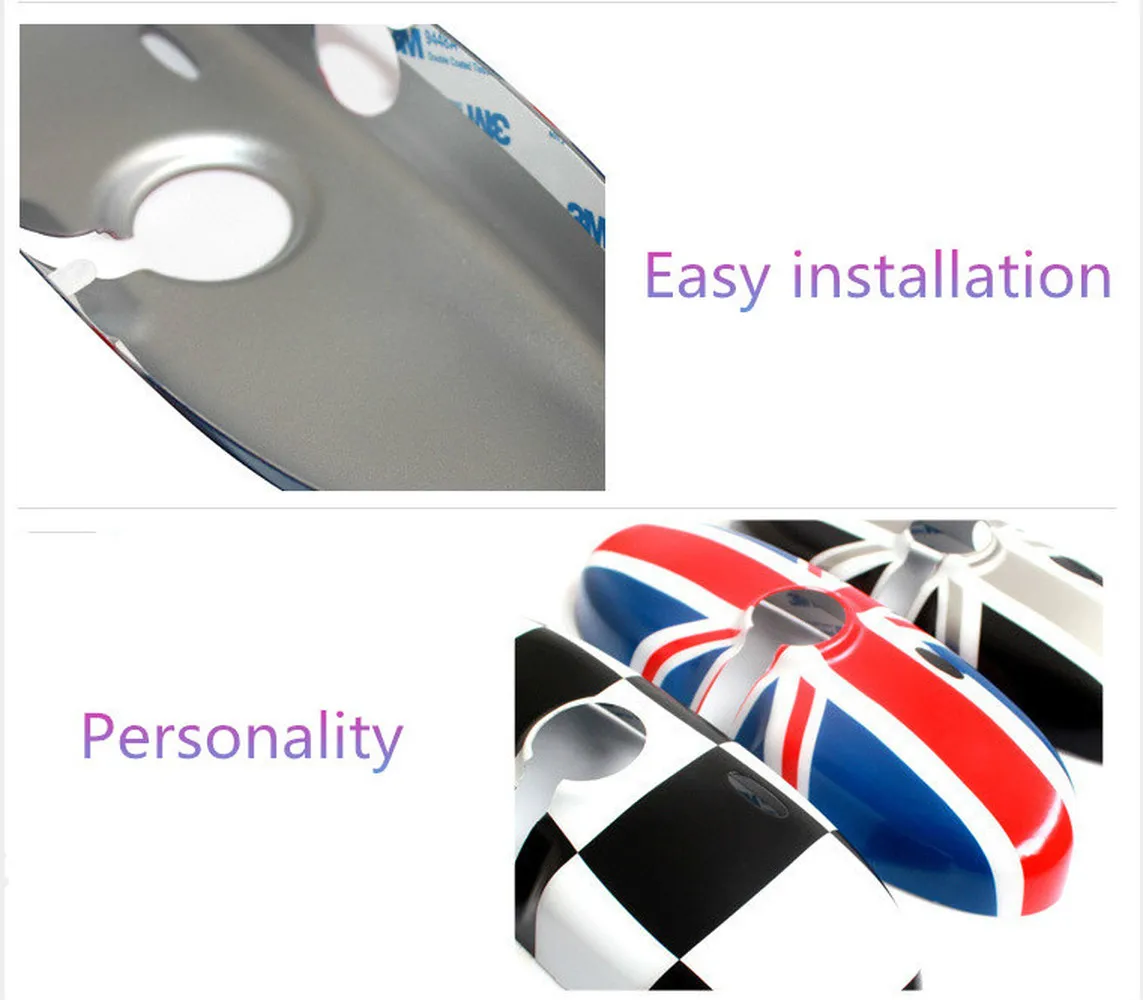 Автомобильная Внутренняя крышка зеркала заднего вида корпус для MINI Cooper R55 R56 R57