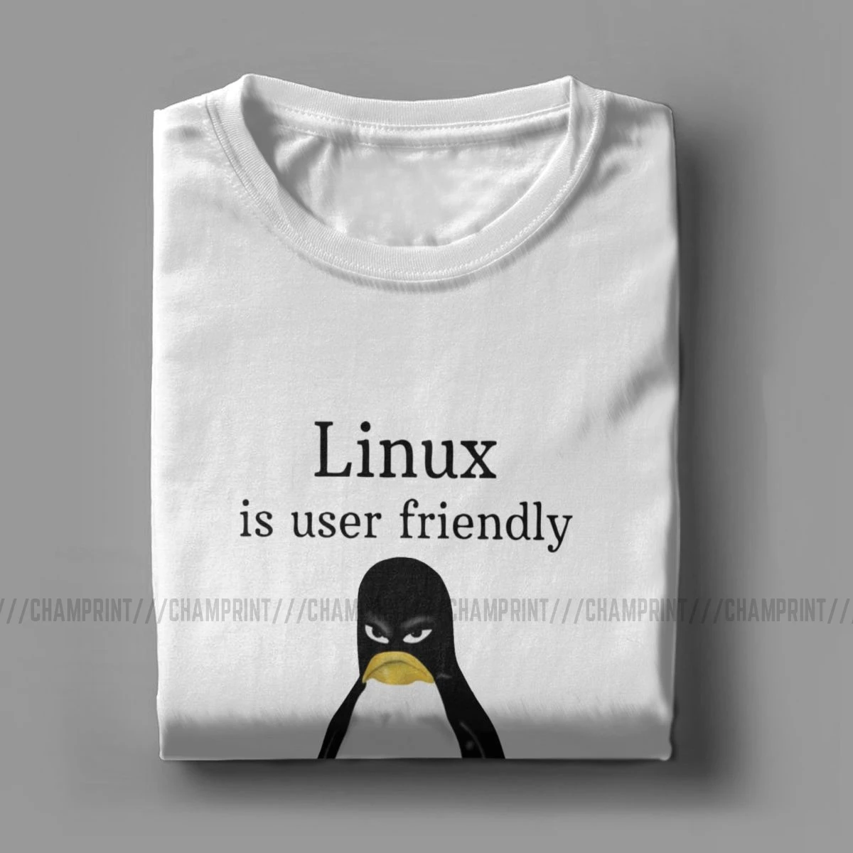 Linux-это удобные для пользователя футболки мужчин Arch Linux Tux Programmer компьютерный