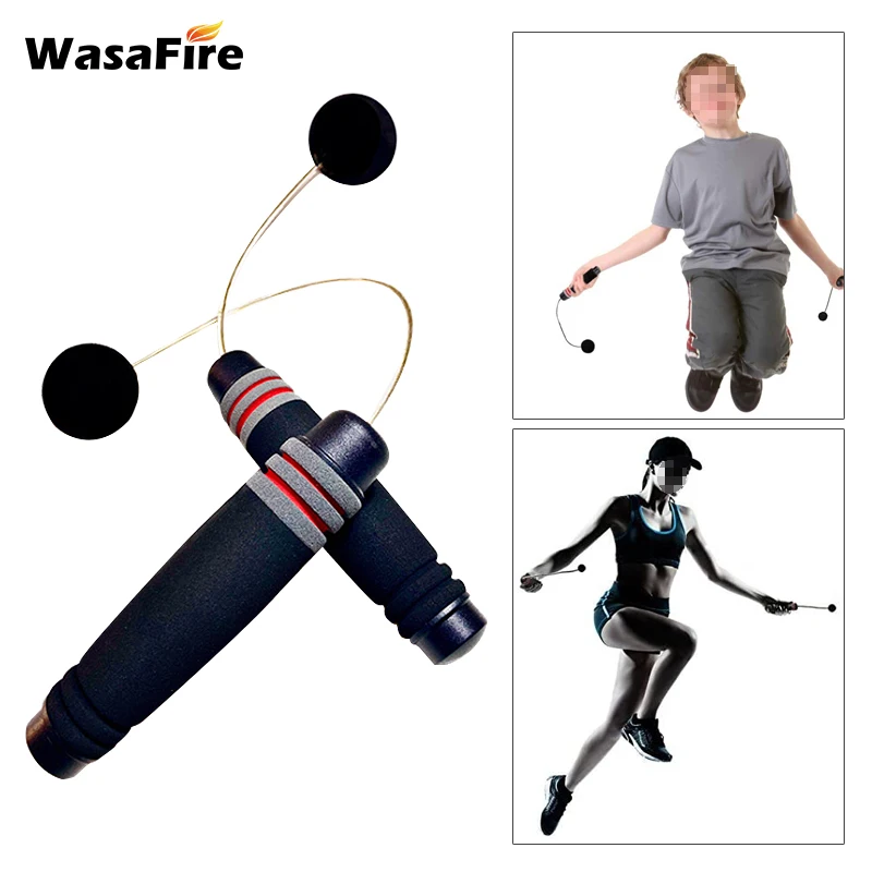 

Cordless Ball Jump Ropes Adult Fitness Adjustable PVC Skipping Rope Student Competition Jumping Rope