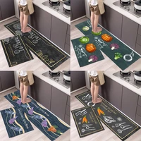 abstract kitchen floor carpet rug long non slip washable bath floor mat doormat for entrance door nordic bathroom rug set
