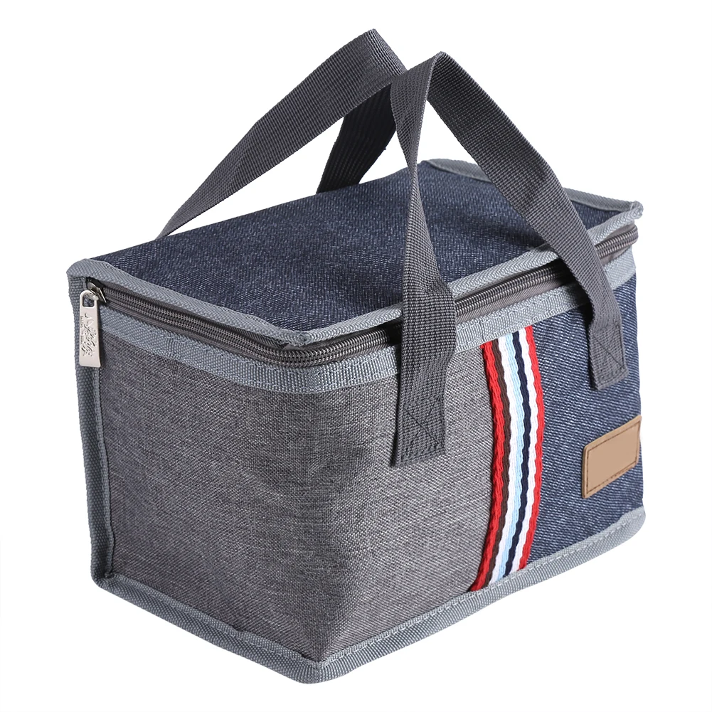 

Portable Insulated Thermal Cooler Lunch Storage Food Box Bag Case Picnic