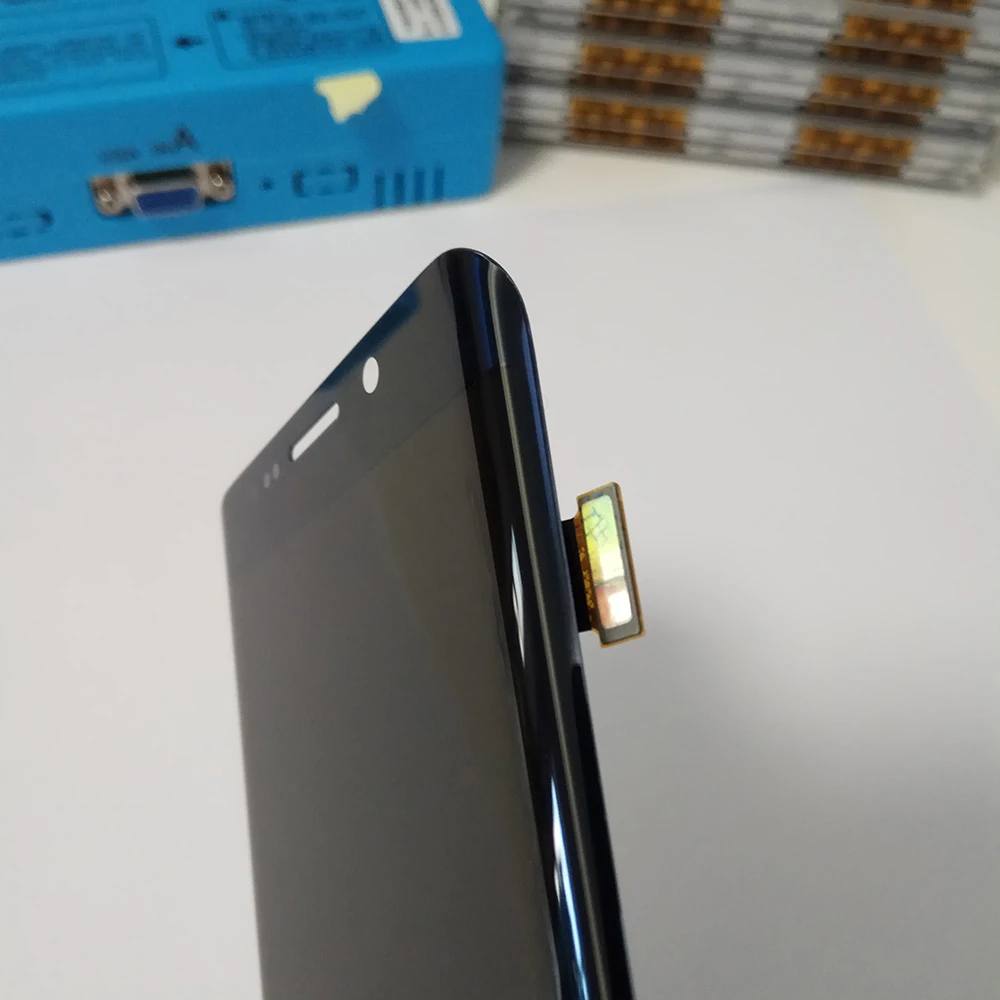 Super Amoled ЖК-дисплей 5 1 дюйма для Samsung Galaxy S6 Edge G925 G925F сенсорный экран с дигитайзером в