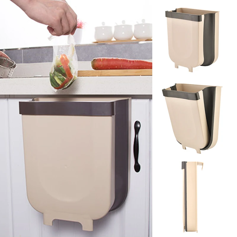 Подвесная мусорная корзина для дома с настенным креплением | Дом и сад