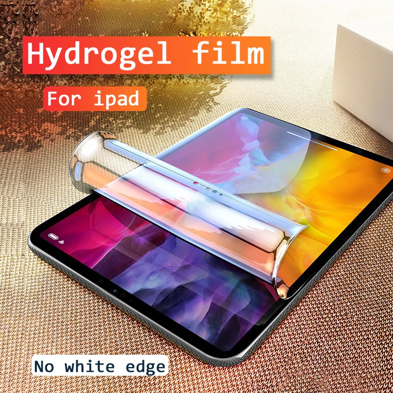 Гидрогелевая пленка для iPad 9 7 Air 4 3 2 1 2017 2018 Защита экрана ipad 10 mini 5 pro 11 2020 мягкая