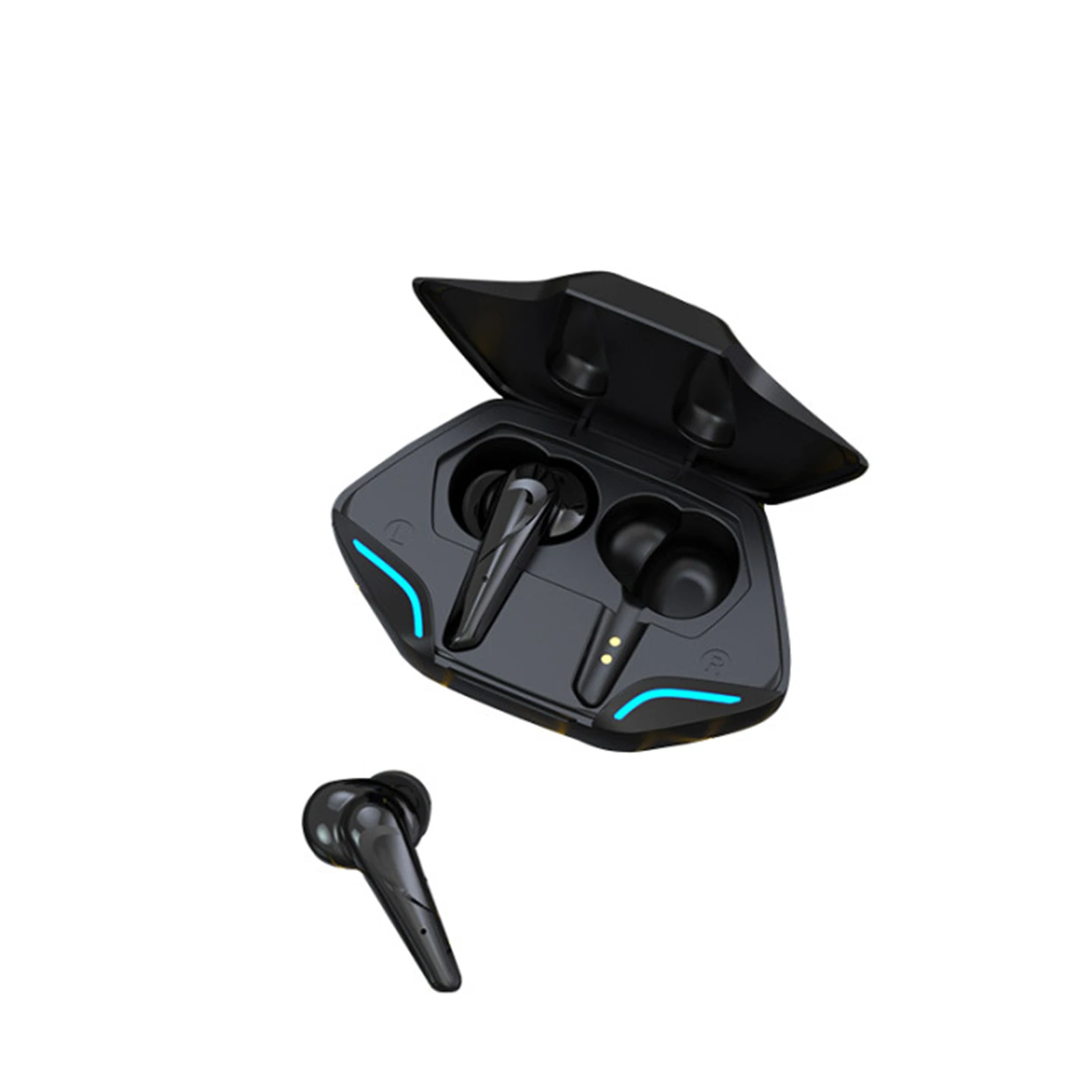 TWS-наушники Настоящие Беспроводные спортивные Игровые наушники-вкладыши с