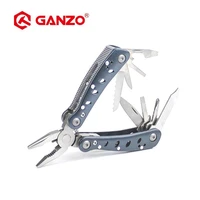 ganzo g2019 s multi pliers 11 tools in one hand tool set screwdriver kit portable folding knife stainless steel plier