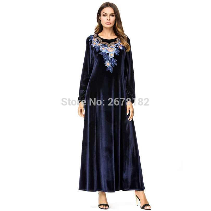 Дубай Абая бархат кисточкой жемчуг бисер драпированные тонкие мусульманские