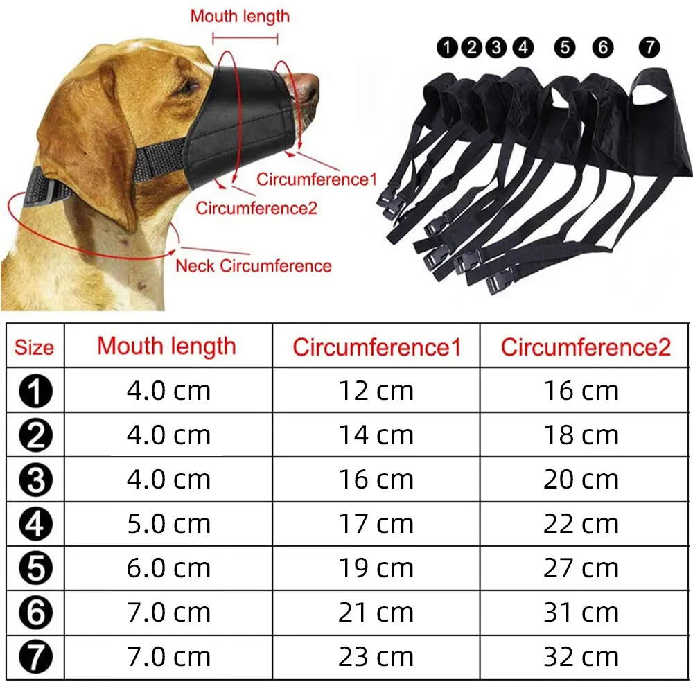 1 шт. намордник для рта собаки противовозрастные жевательные намордники собак