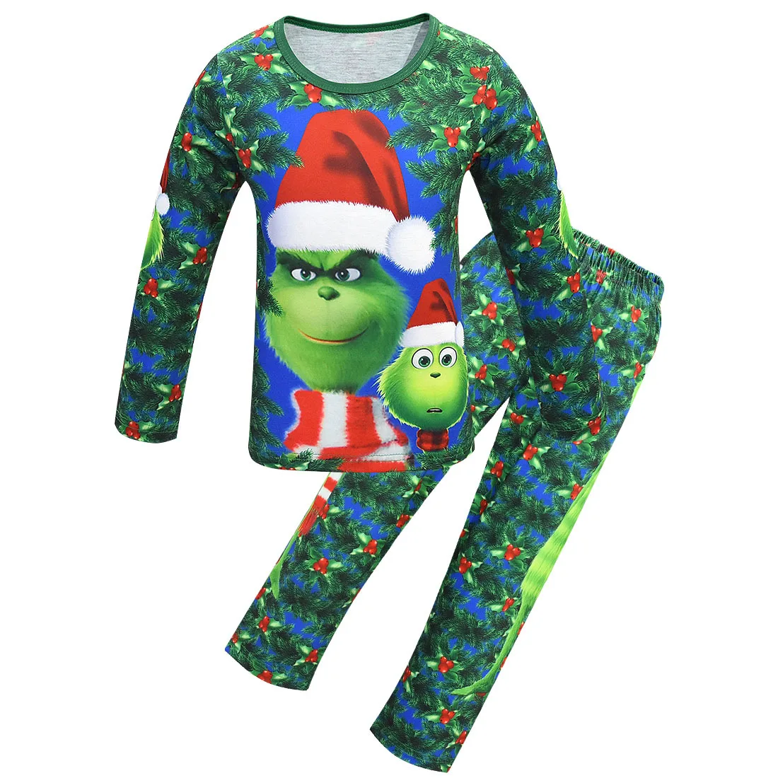 Для маленьких мальчиков Grinched для костюмированной вечеринки одежда косплей