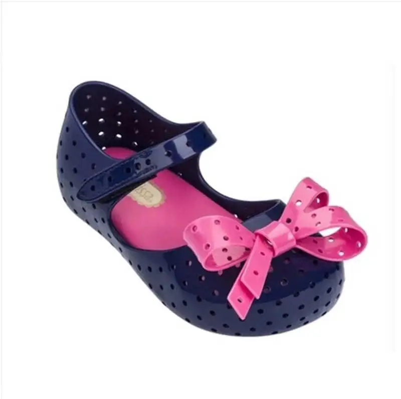 Многоцветный Mini Melissa/сандалии для девочек; коллекция года; Летняя обувь с рисунком Микки и Минни; прозрачная обувь; сандалии для девочек; нескользящие детские сандалии для малышей - Цвет: Многоцветный