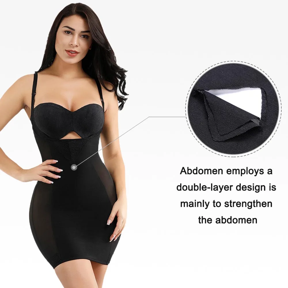 Женское нижнее белье для похудения Lover Beauty облегающее платье-комбинация