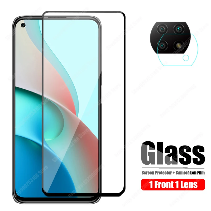 

Screen Protective Glass For Xiaomi Redmi Not 9T Camera Protector On Xiami Redmi Note 9T Len Front Film Xiami Hongmi HD And Black
