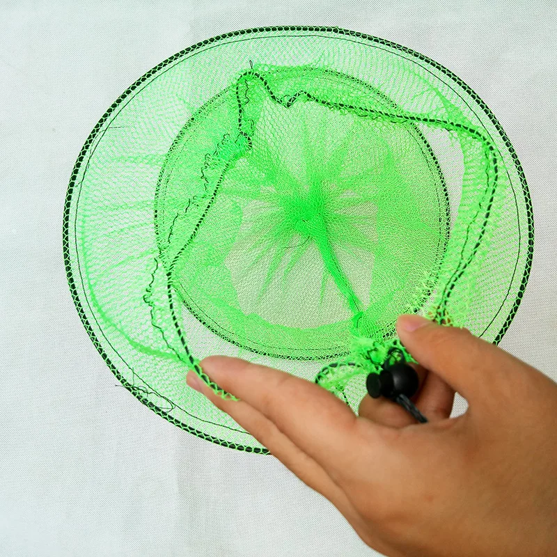 Сетчатый мешок пластиковый нейлоновый сетчатый складная рыболовная снасть