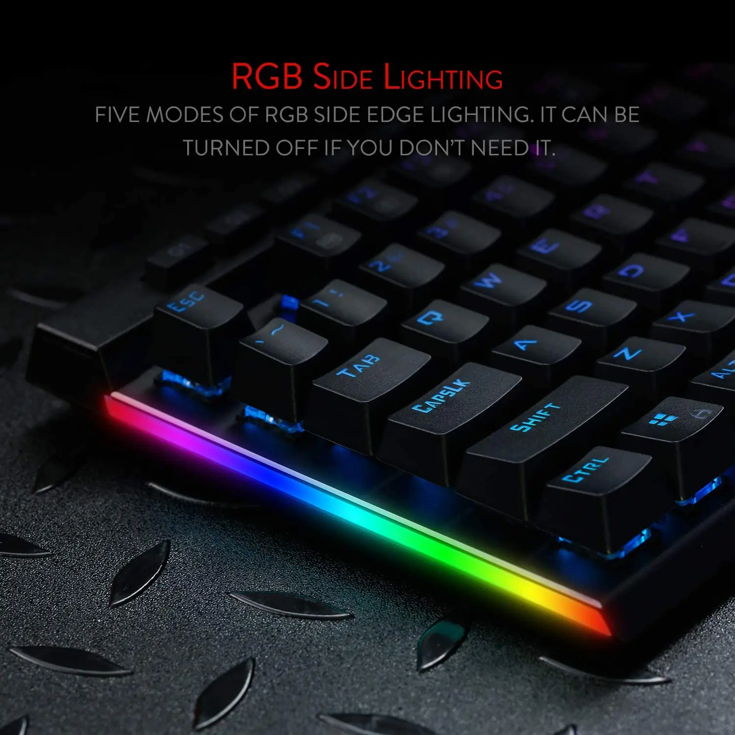 Игровая клавиатура Redragon K580 VATA RGB механическая с подсветкой светодиодный 115 клавиш