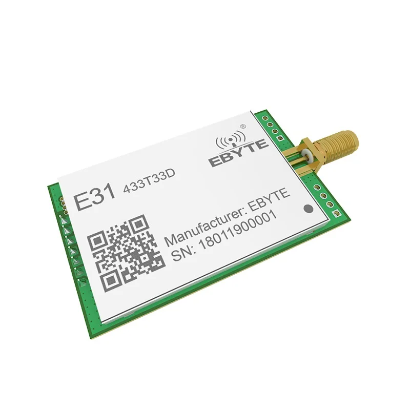 E31 433T33D большой диапазон UART AX5043 433 МГц 2 Вт SMA антенна IoT uhf беспроводной трансивер