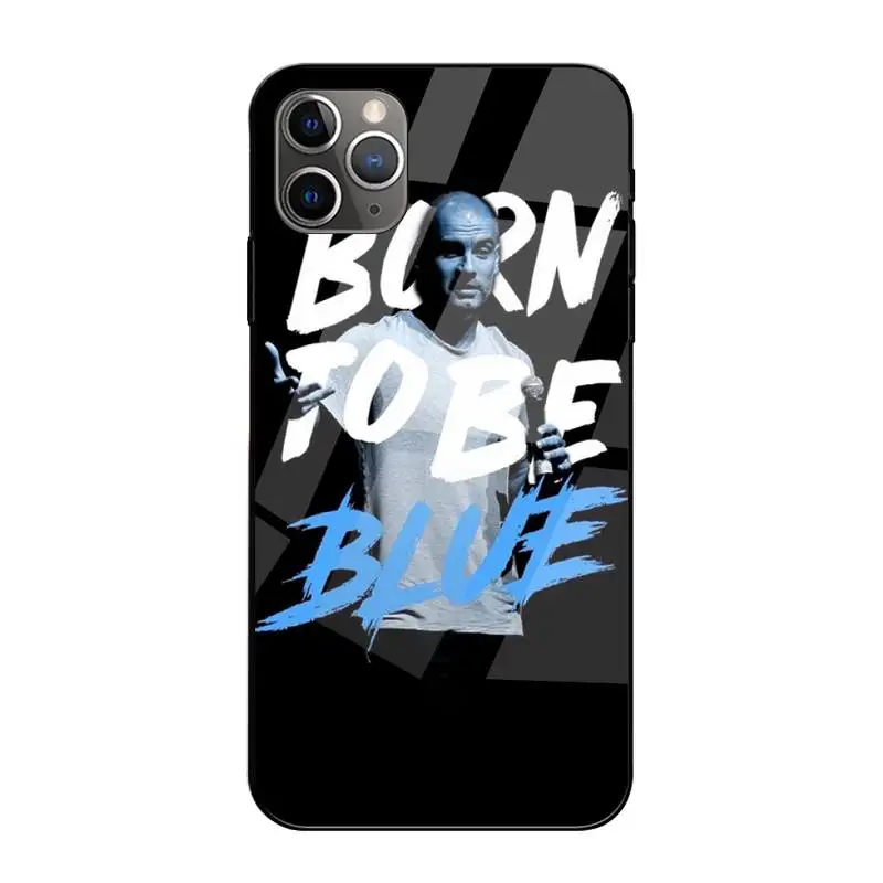 

Pep-guardiola Phone Case Tempered Glass For Iphone6plus 6S 7 7plus 8 X XS XSmax XR 11 12 Pro Max 12mini