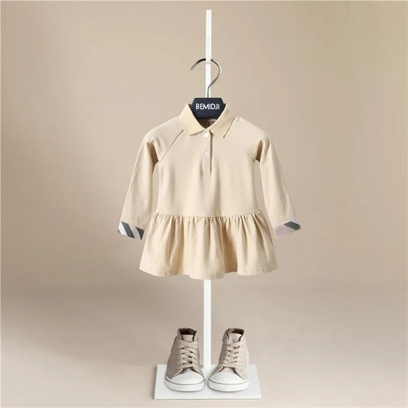 Cute Baby Dresses for Girls Birthday Baby Long sleeves Princess Dress For Girl Baptism Gown Girls 1 Year Vestido Infantil