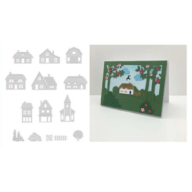 Новинка 2020 г. металлические Вырубные штампы и Скрапбукинг для изготовления