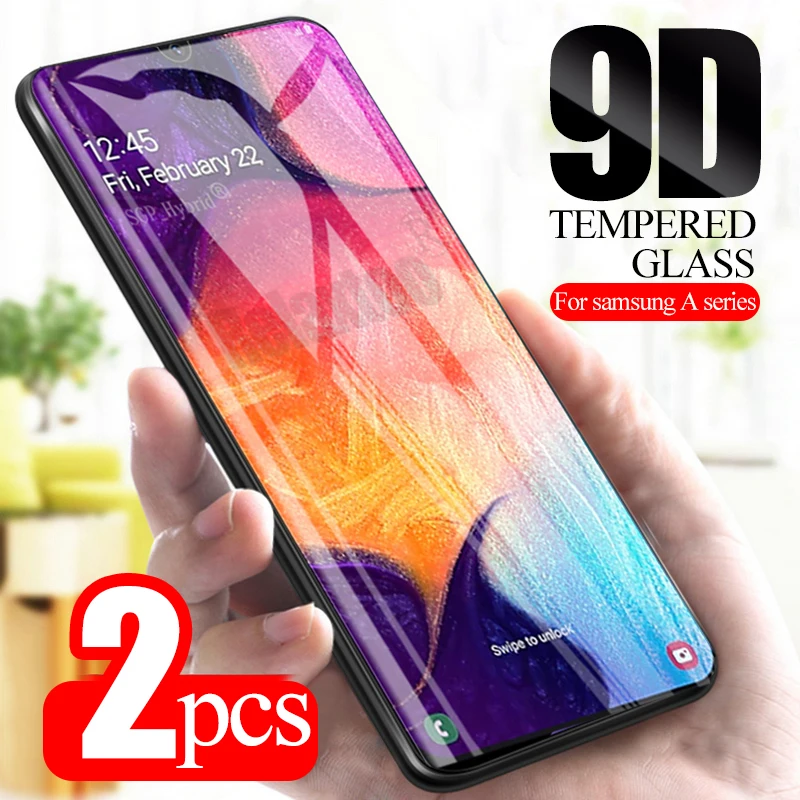 2 шт. закаленное стекло для samsung galaxy a70 a50 a40 a30 a20 a20E a10 защитное sumsung a 30 50 70 защита