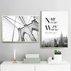 Черно-белое фото Нью-Йорка, настенная живопись, плакаты и принты в скандинавском стиле для украшения гостиной, Настенная картина