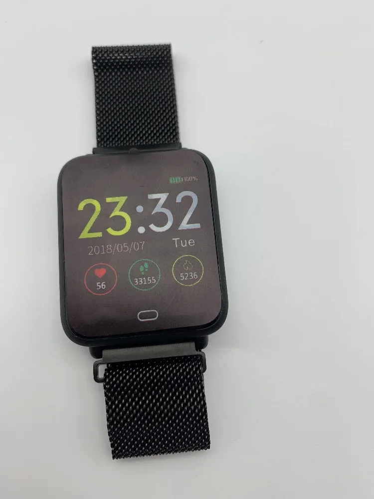 Q9 спортивные умные часы, часы на Android для женщин и мужчин, водонепроницаемые умные часы с сердечным ритмом, кровяное давление, умные часы для IOS телефона