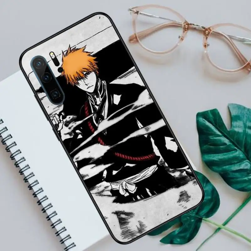

Anime Kurosaki Ichig Phone Case For Huawei P40 P20 P30 lite Pro P Smart 2019 Mate 40 20 10 Lite Pro Nova 5t