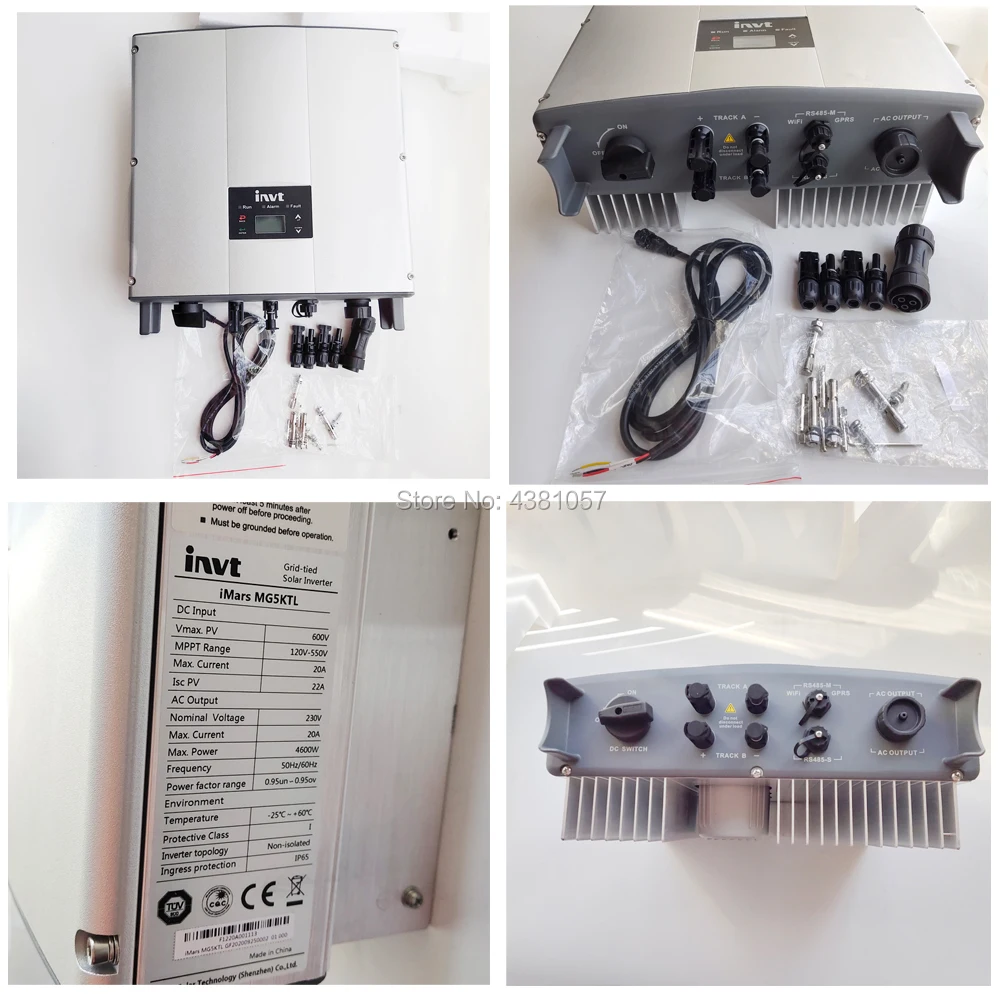 4000W 4600W 5000W инвертор с чистым синусом на сетки галстук инвертора Однофазный Выход
