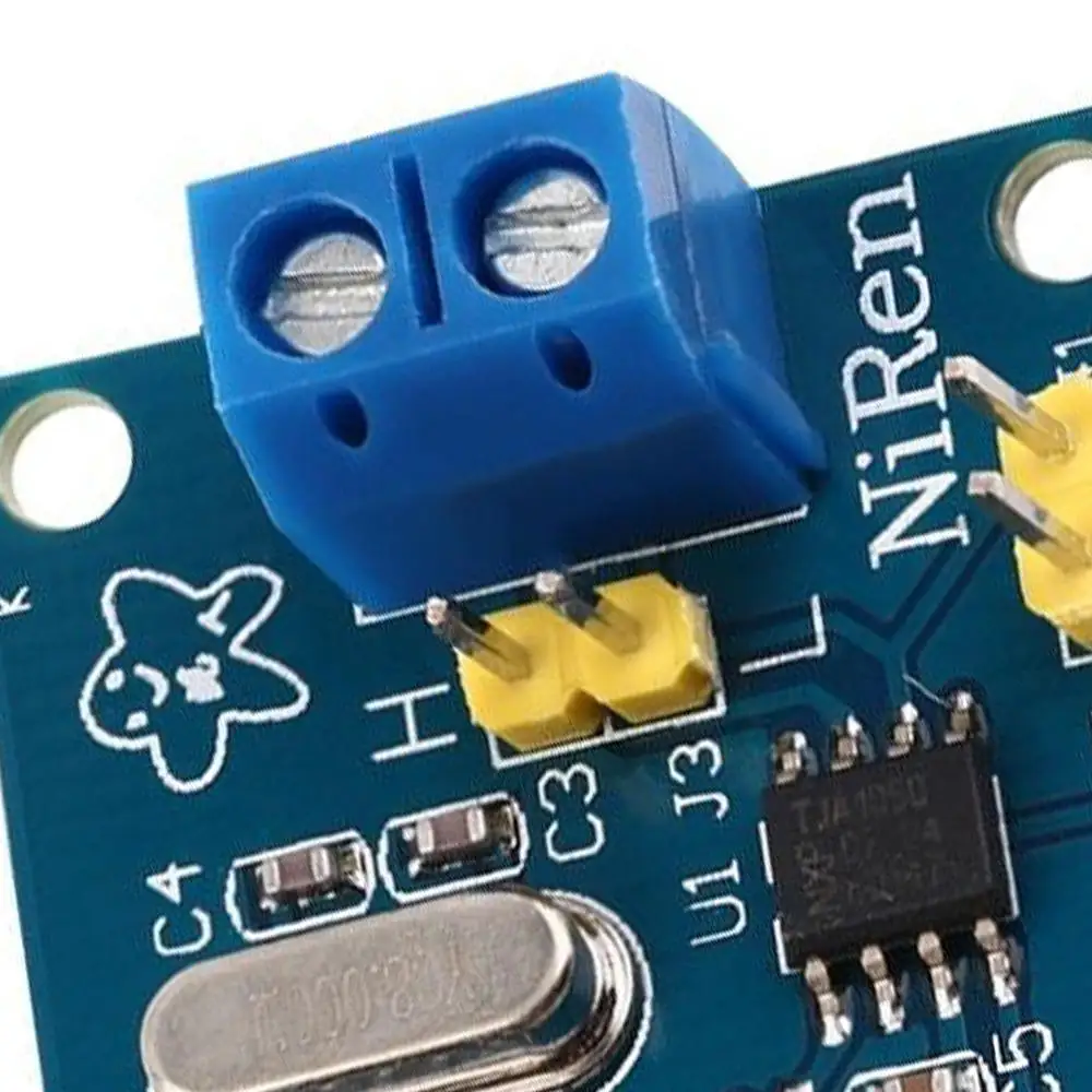 MCP2515 CAN Bus модуль TJA1050 приемник с трансивером Tja1050 5 В для Arduino|Детали и аксессуары