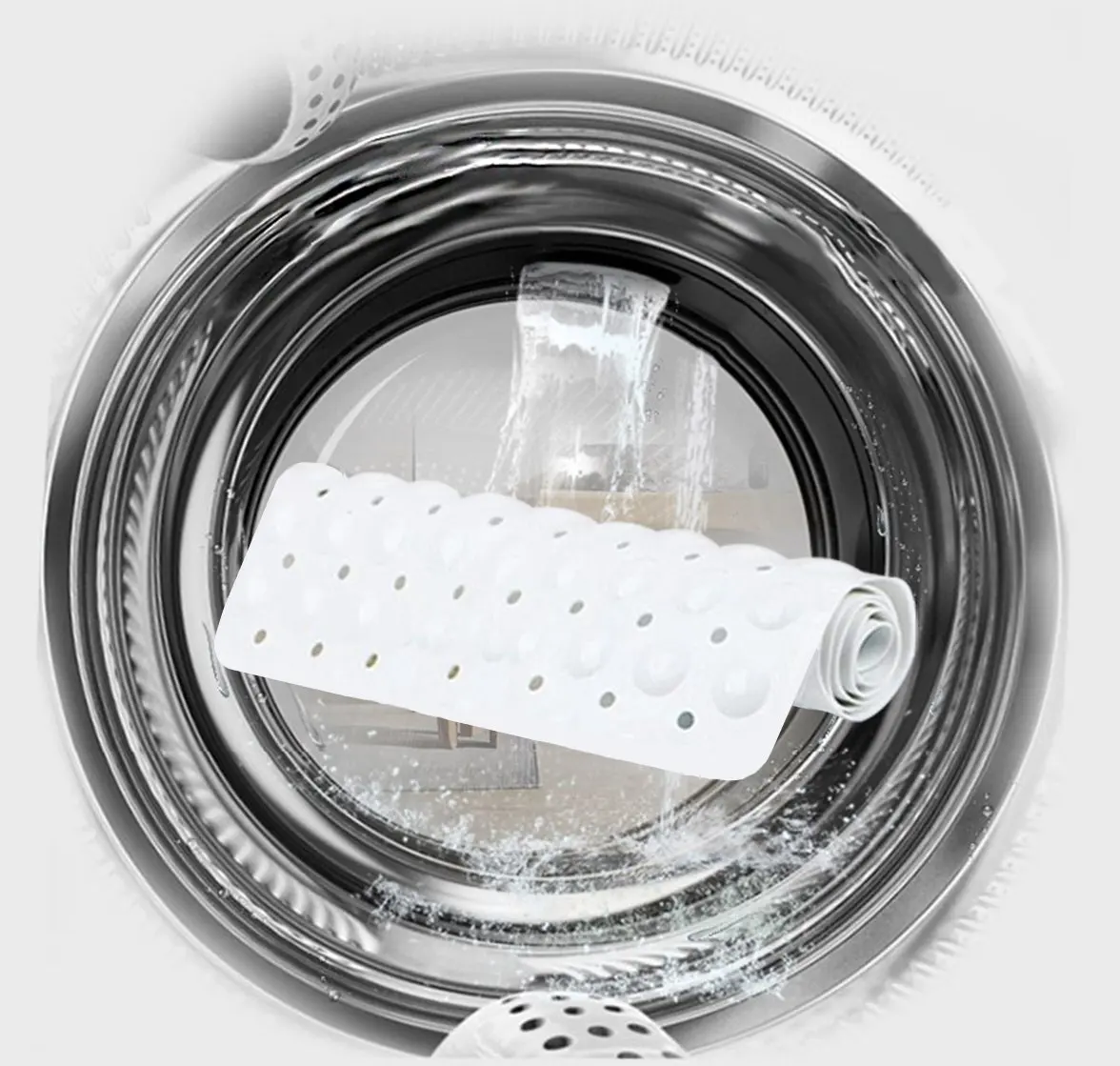 Современный Противоскользящий коврик для ванной быстросъемный ковер