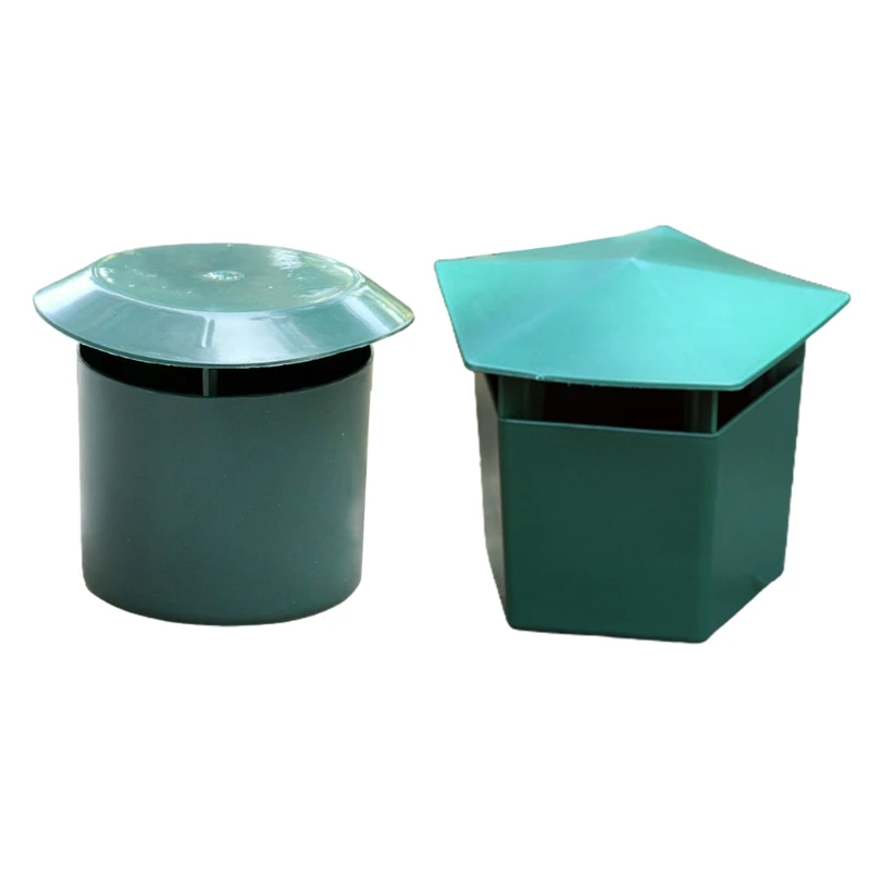 Экологически чистый пластиковый клетка для улитки в виде пятиугольника/круглого